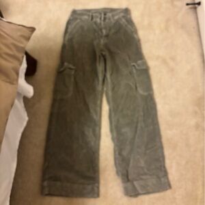 American Eagle Corduroy Cargo Pants